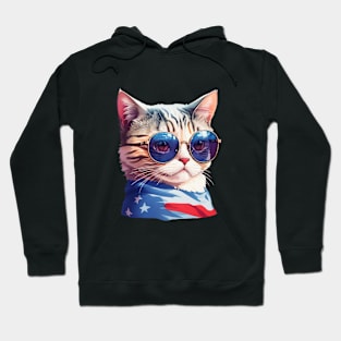 Cool Ameowica Patriot Hoodie